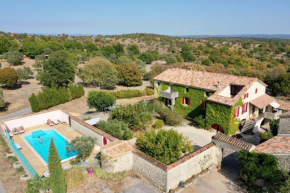 Gite le POUSTA piscine chauffée calme douceur de vie